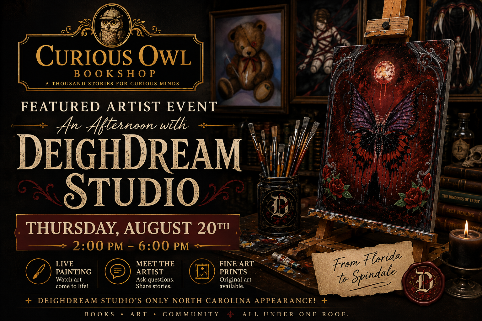 DeighDream Studio Artist Event